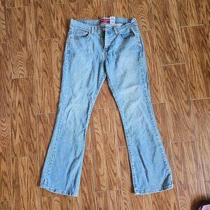 👖 Levi's 515 Bootcut Light Wash Jeans – Size 8